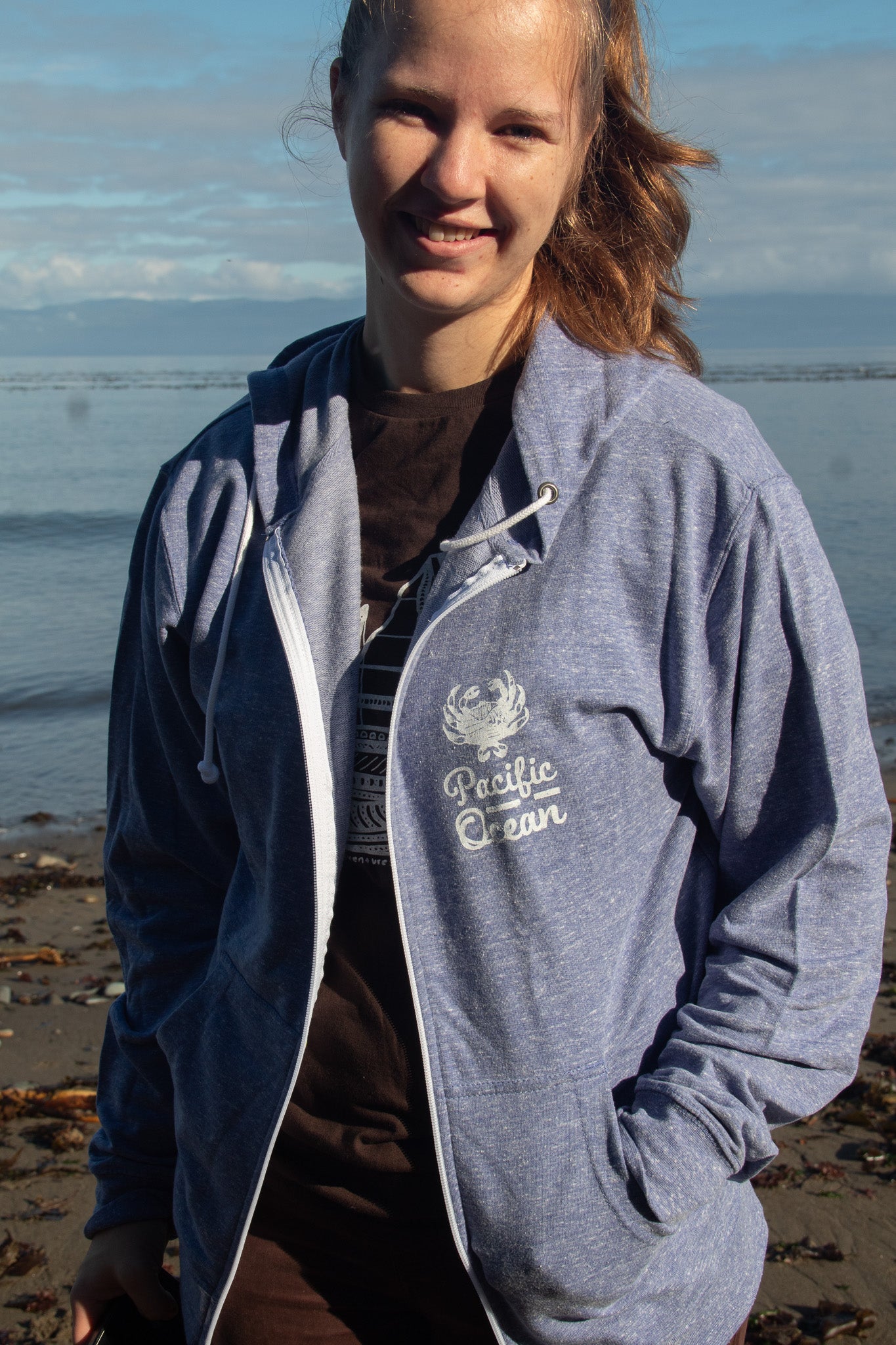 Shell Fish Delta Unisex Zip up Hoodie