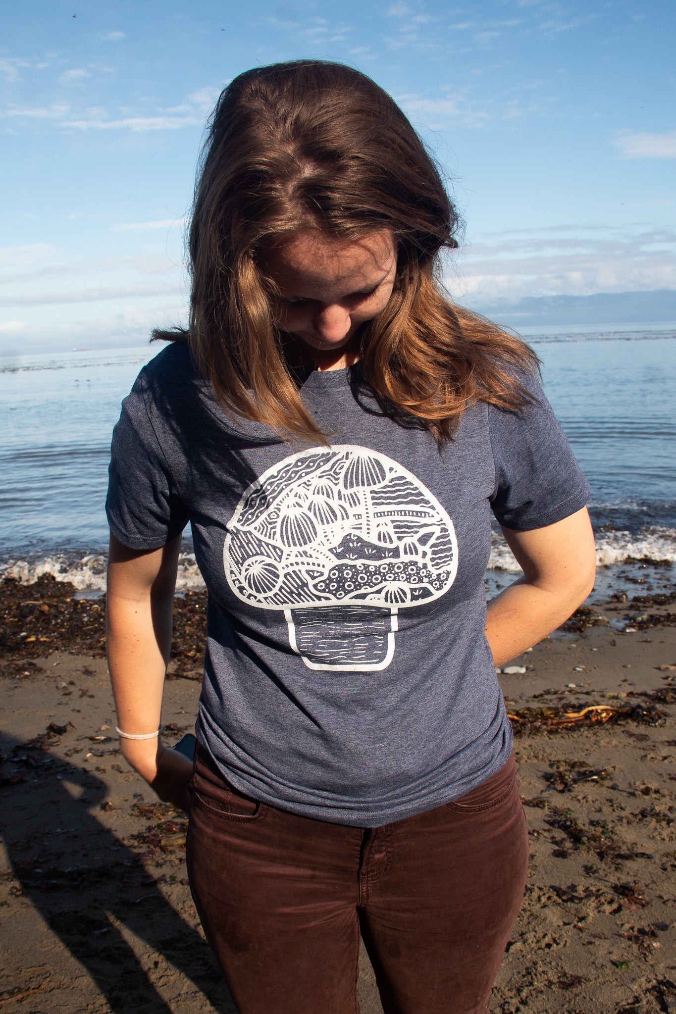 Gildan Soft style Mushroom Tshirt