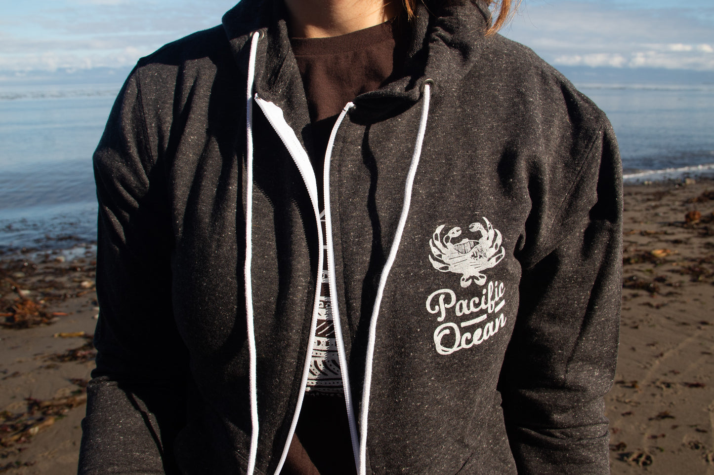 Shell Fish Delta Unisex Zip up Hoodie