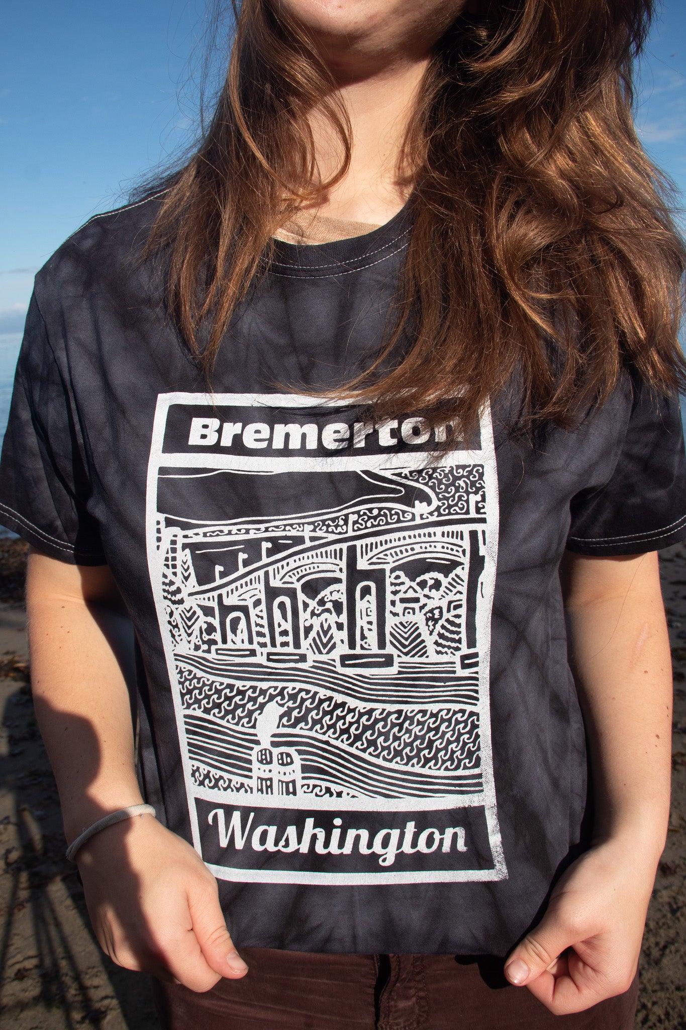 Tie Dye Bremerton Tshirt