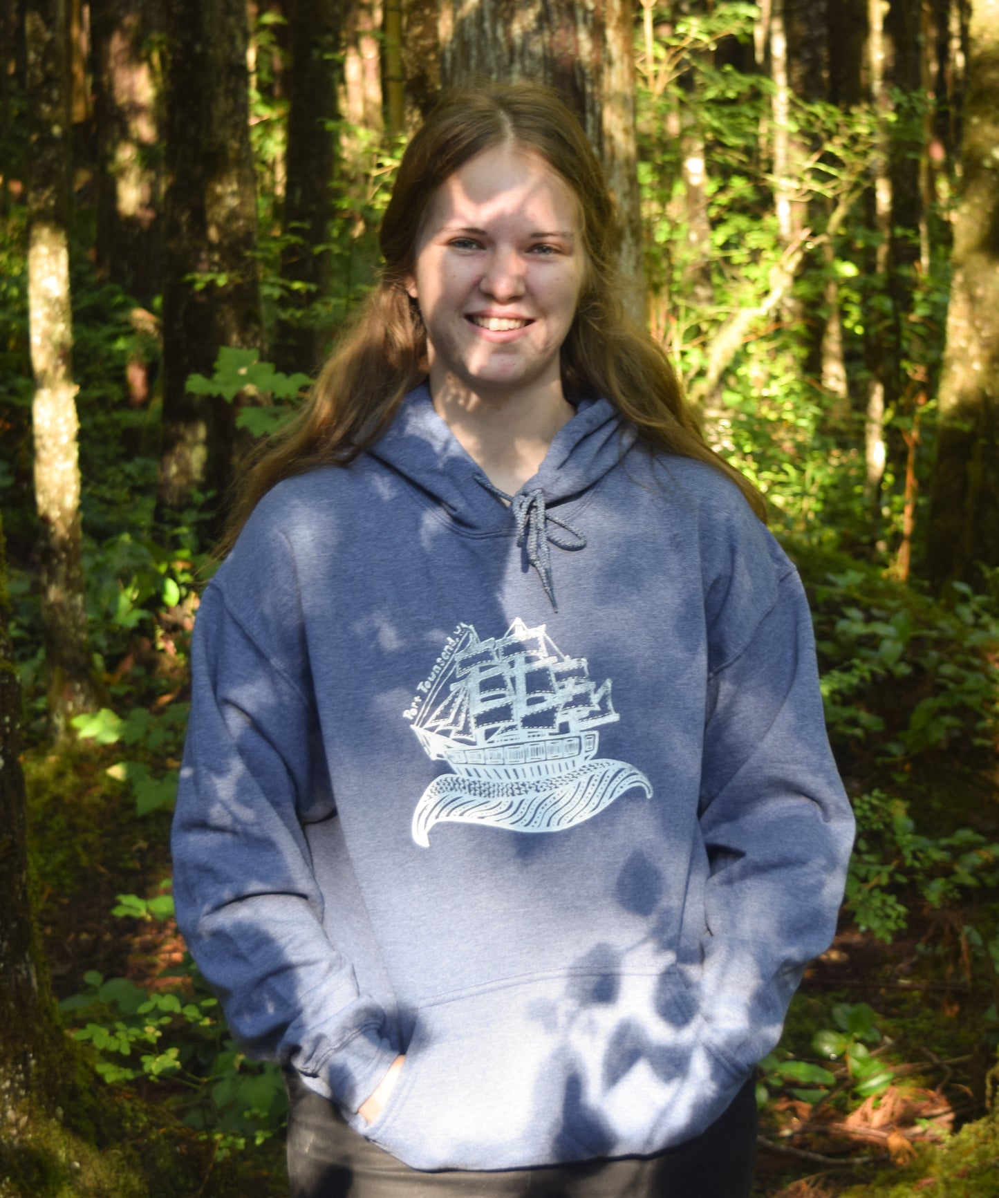 Heather Grey Port Townsend hoodie