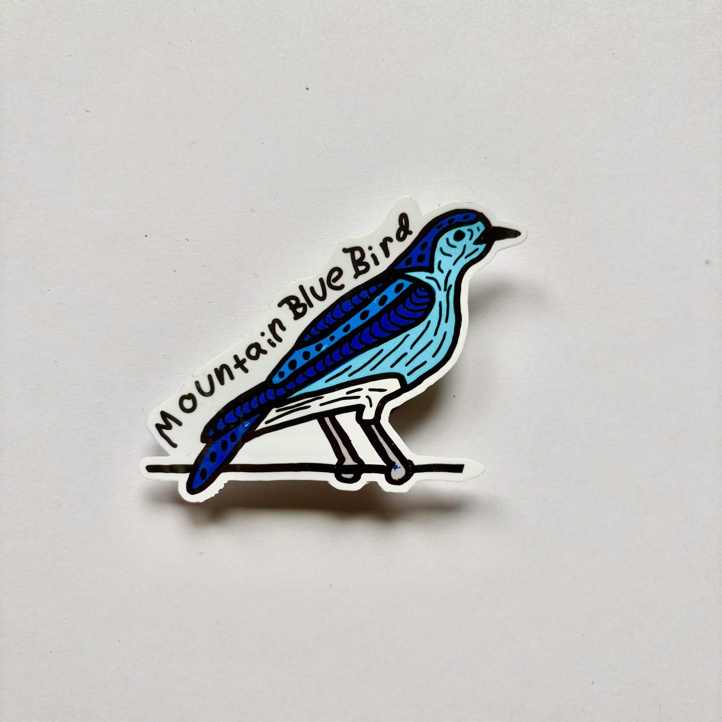 Blue Bird Sticker/Magnet