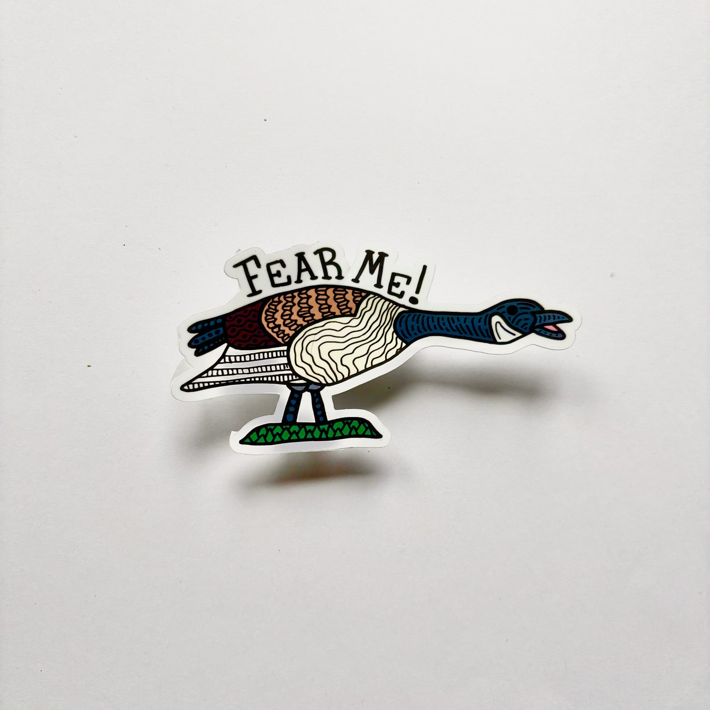 Fear Me Goose Sticker/Magnet