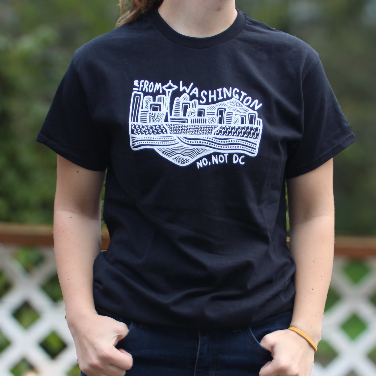 Black From Washington T-shirt