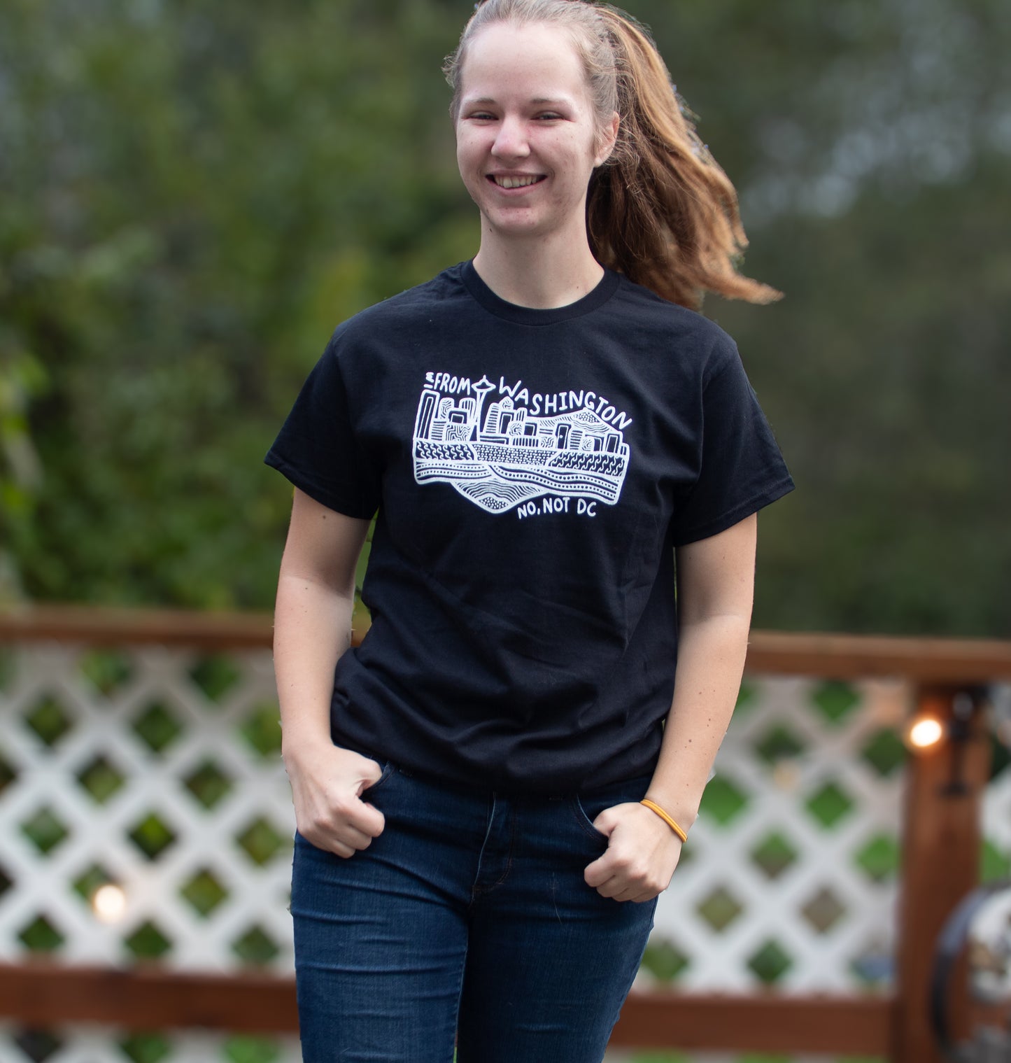Black From Washington T-shirt