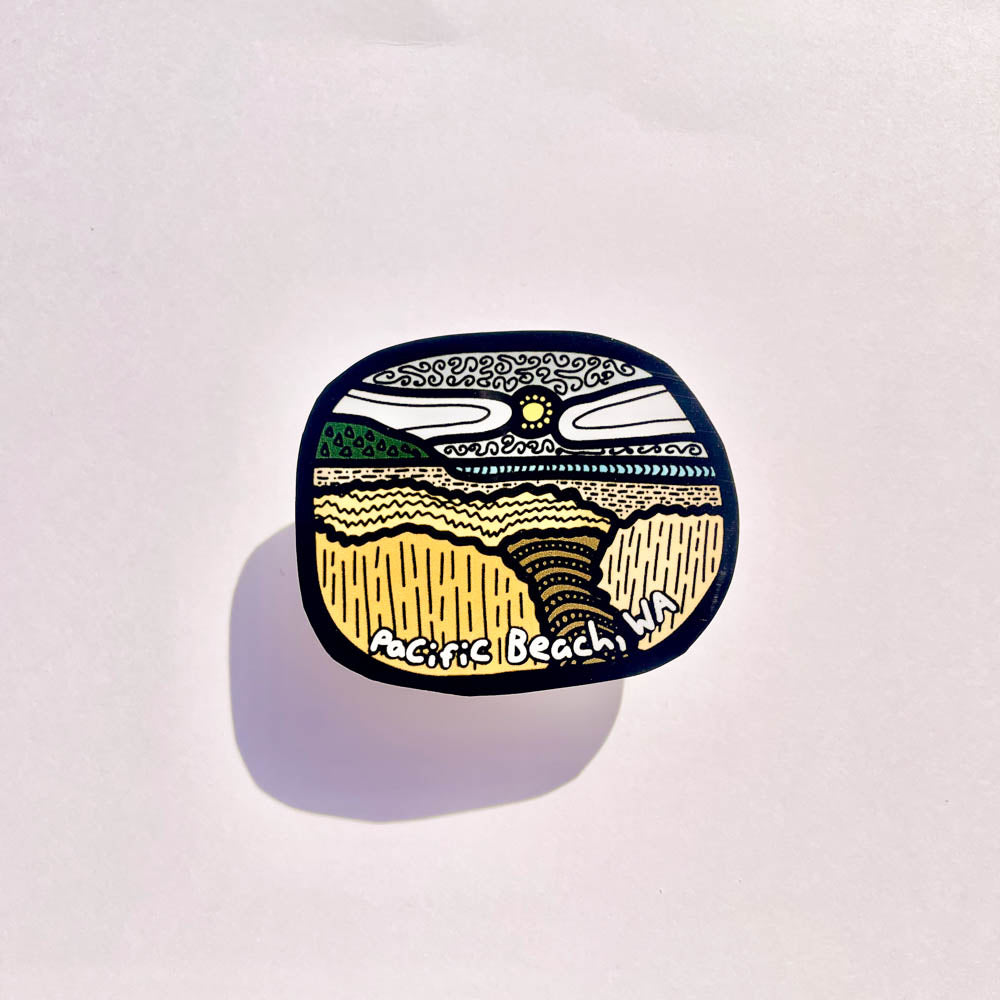 Pacific Beach Sticker/Magnet
