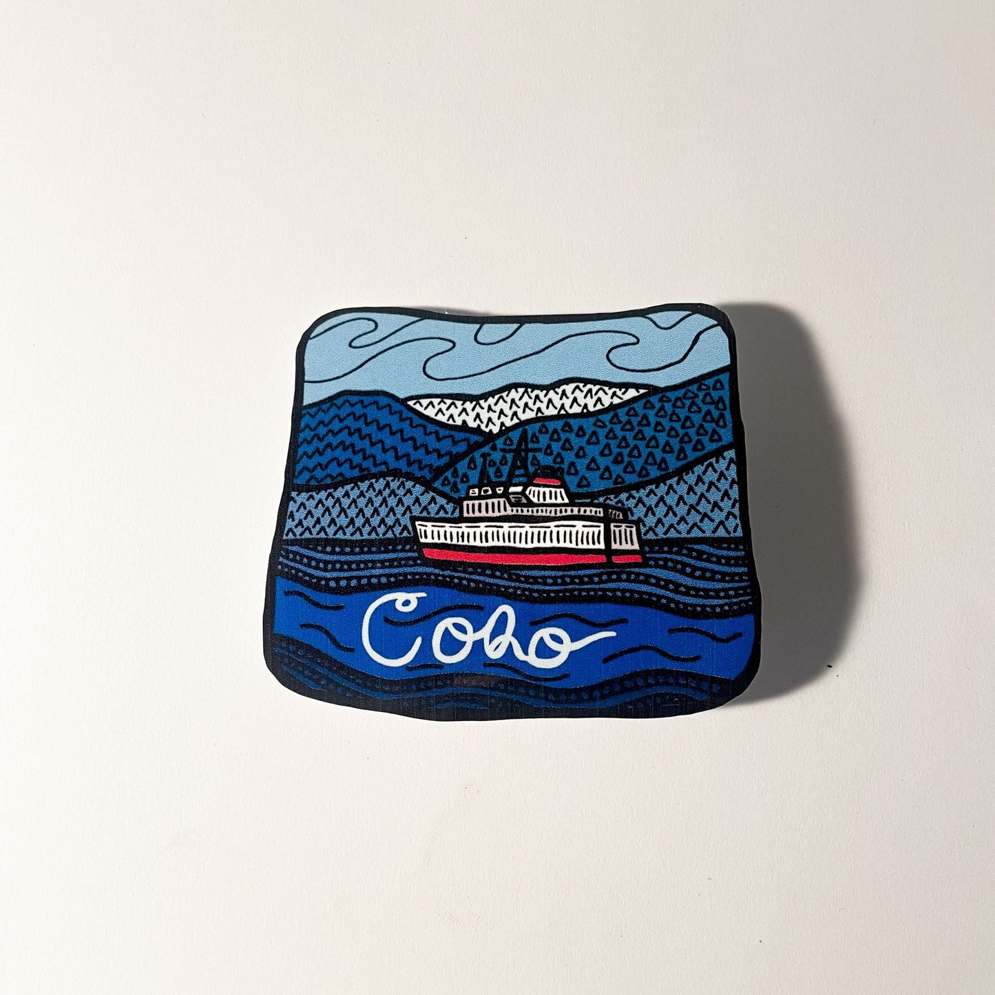 Coho Ferry Sticker/Magnet