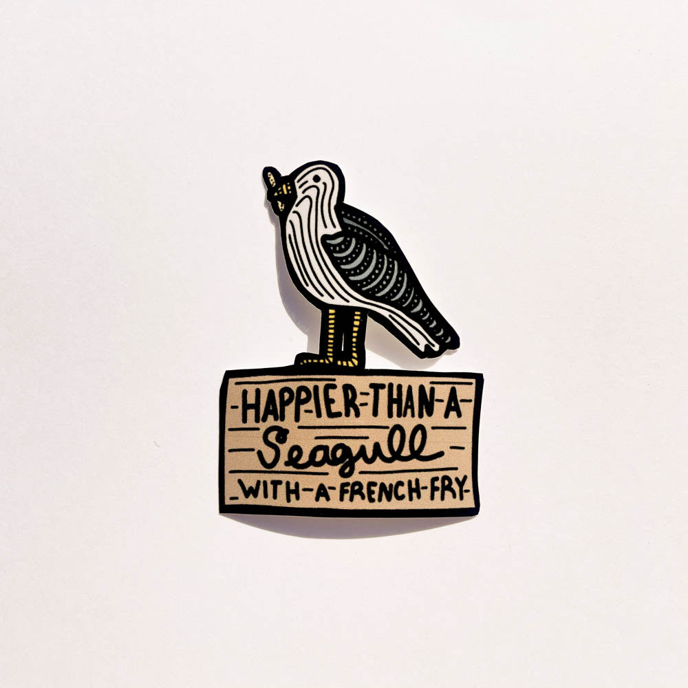 Seagull Sticker/Magnet