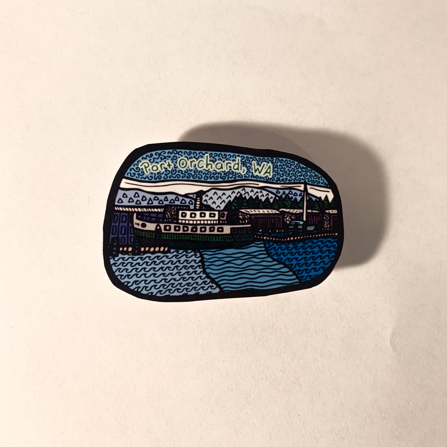 Port Orchard Sticker/Magnet