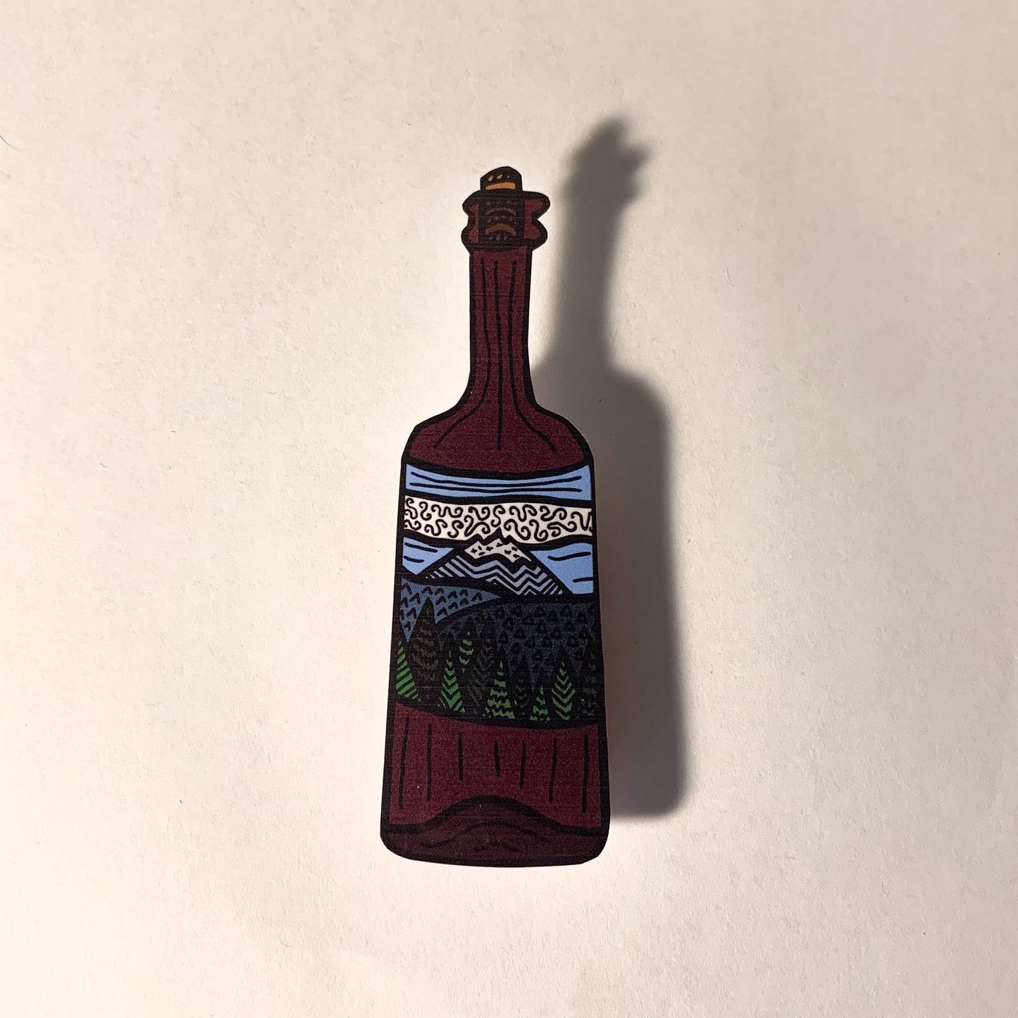 Wine Bottle Sticker
