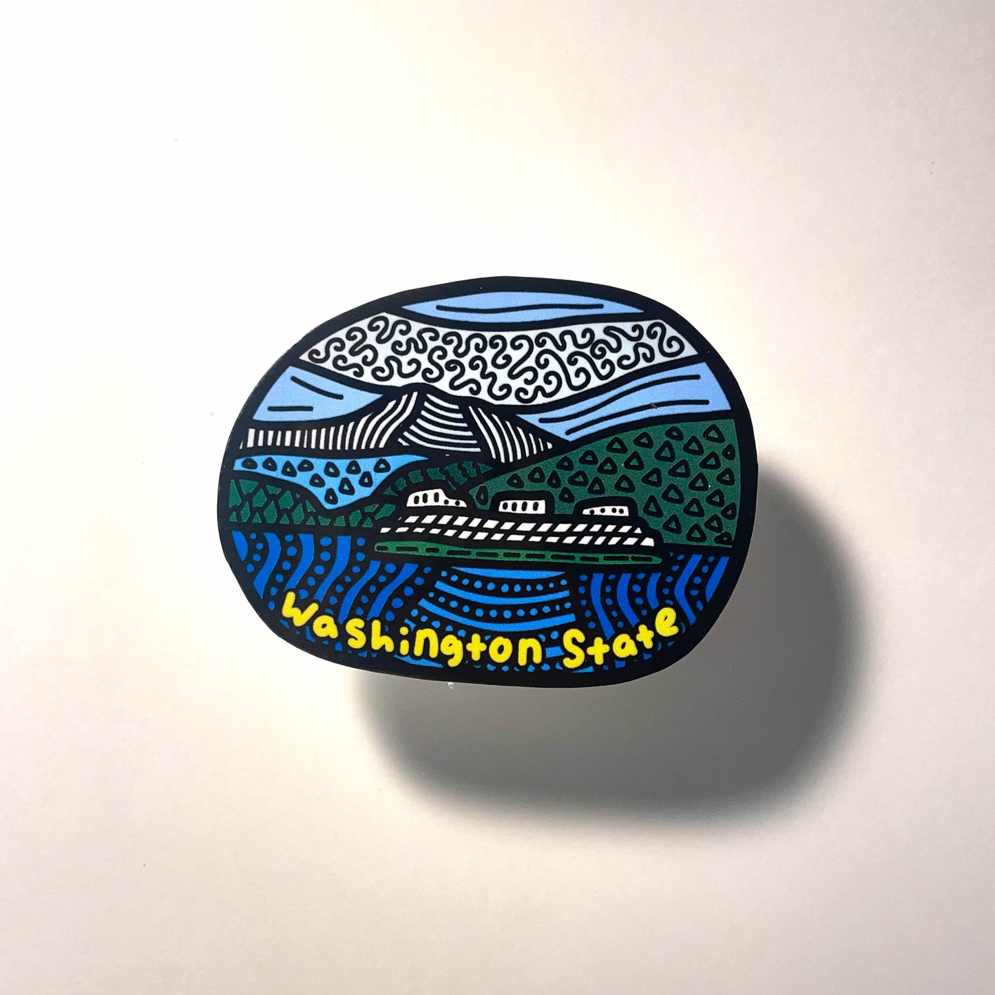 Washington Ferry Sticker/Magnet