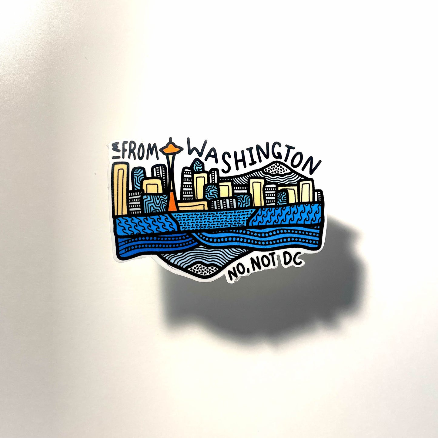 From Washington Sticker/Magnet