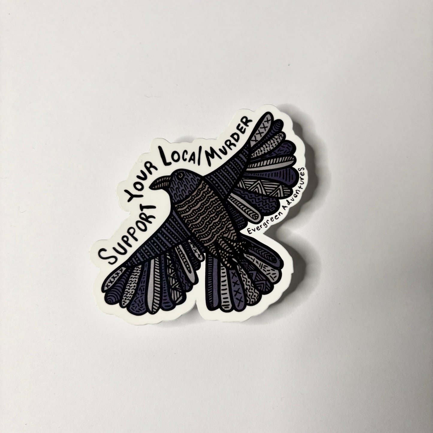 Crow - Sticker/Magnet