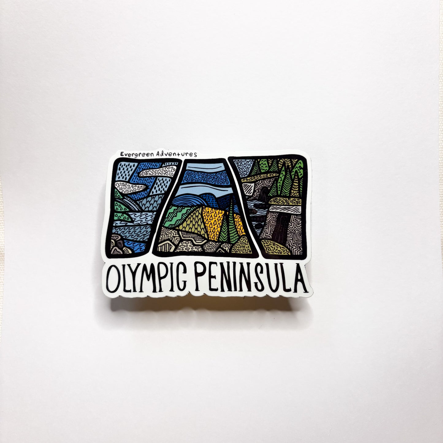 Olympic Peninsula - Sticker/Magnet