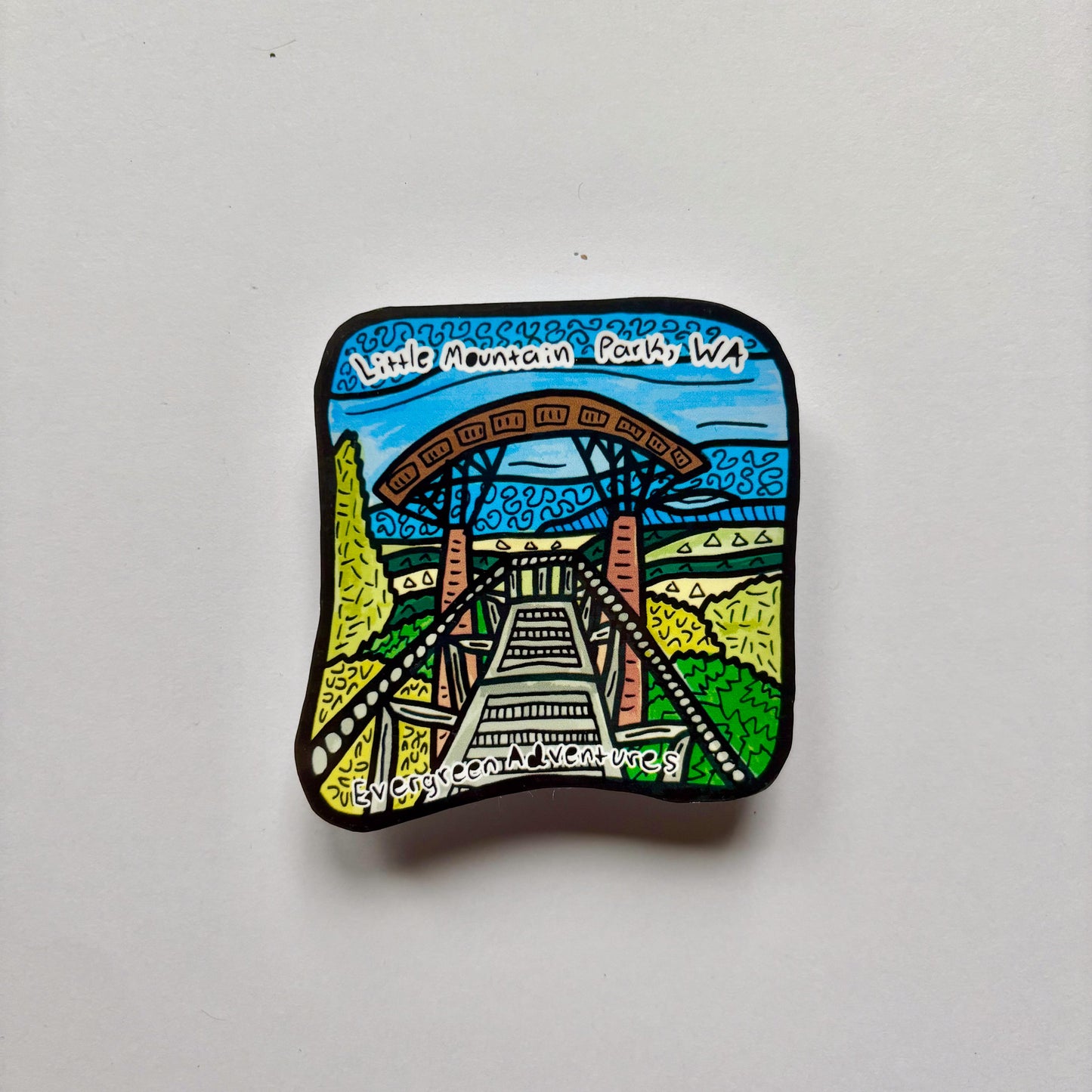 Little Mountain Park Sticker/Magnet