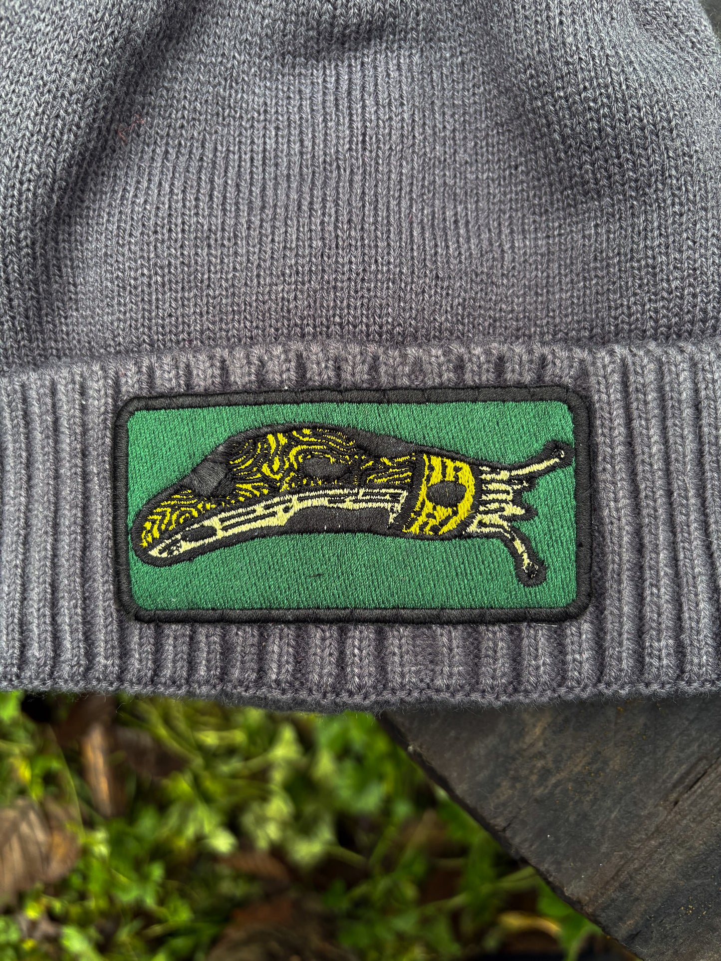 Banana Slug - Port & Company Rib Knit Cuff Beanie