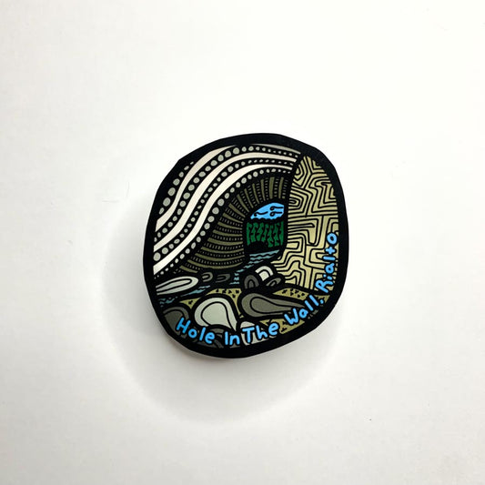 Hole in the wall ONP (Rialto Beach) Sticker/Magnet