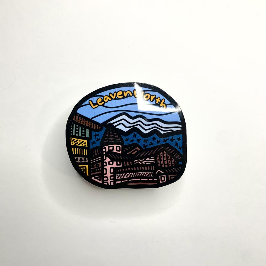 Leavenworth Sticker/Magnet