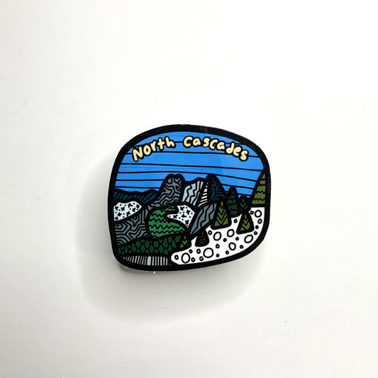 North Cascades Sticker/Magnet