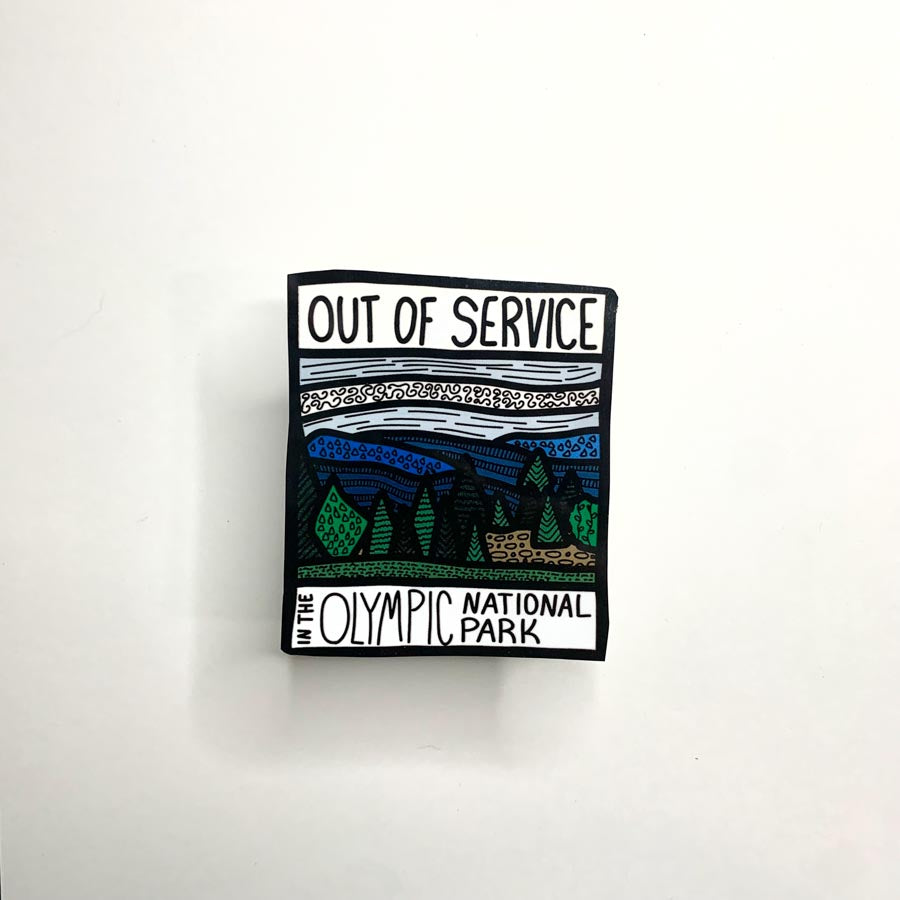 Out of Service in the ONP Sticker/Magnet