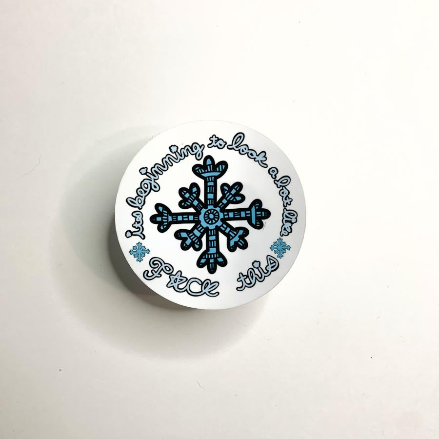 Snowflake Sticker