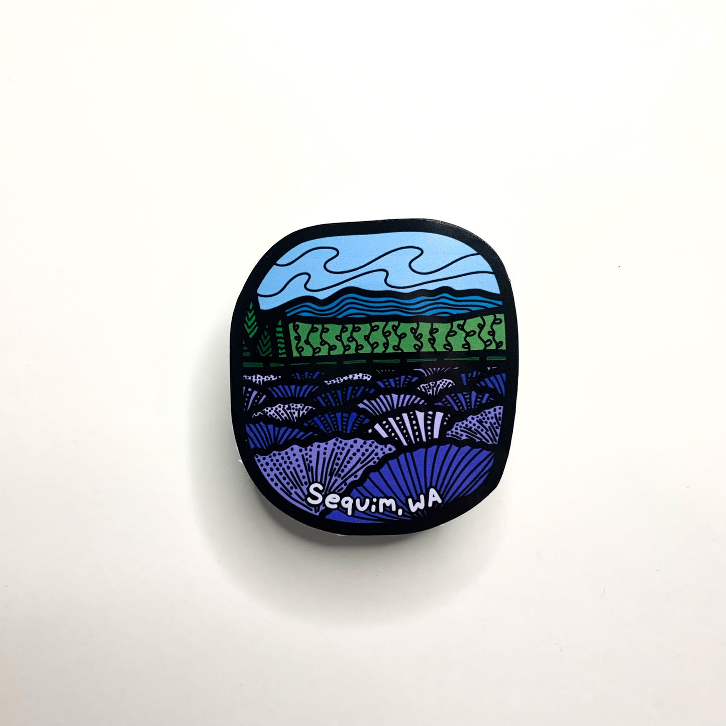 Sequim Lavender Sticker/Magnet