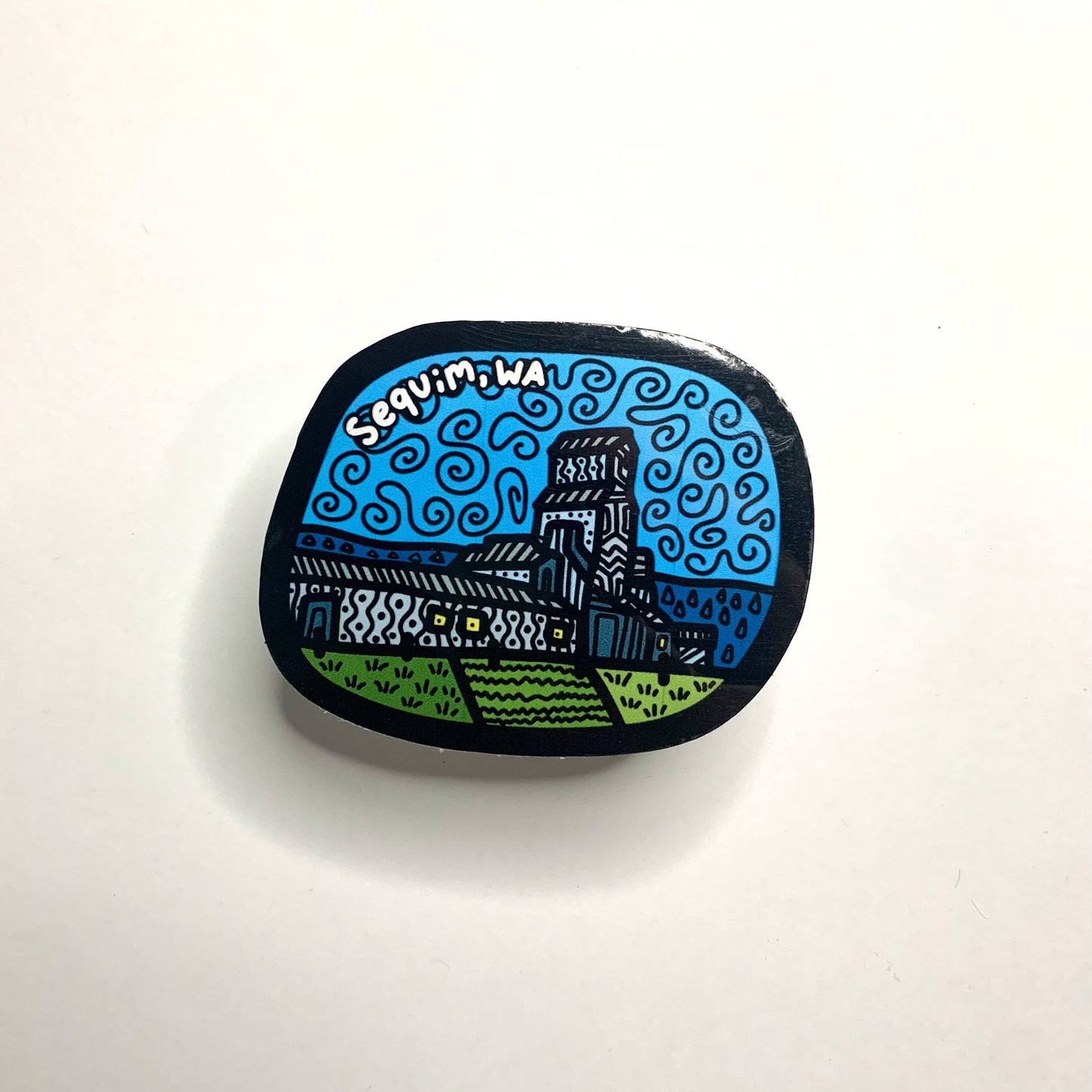 Sequim Grain Elevator Sticker