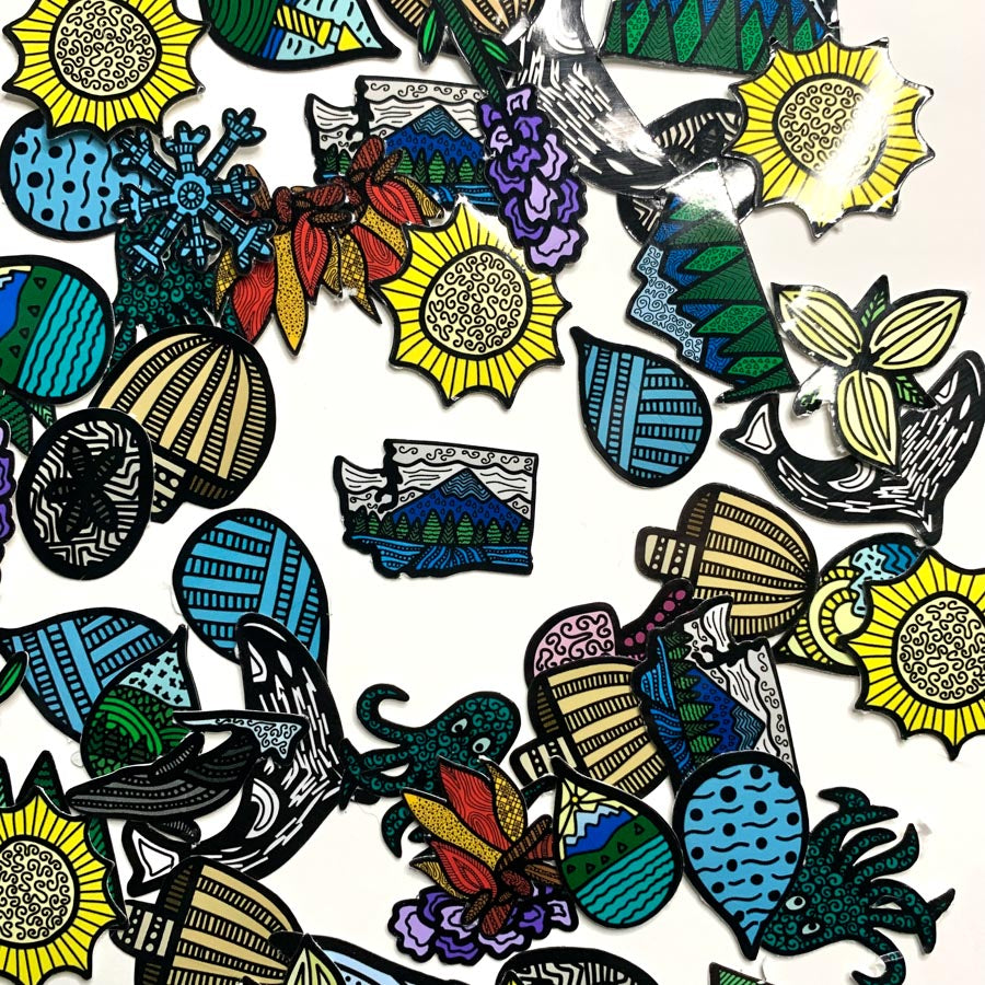 Mystery Mini Sticker Bags