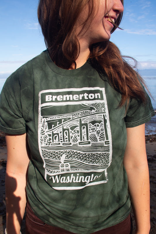 Tie Dye Bremerton Tshirt