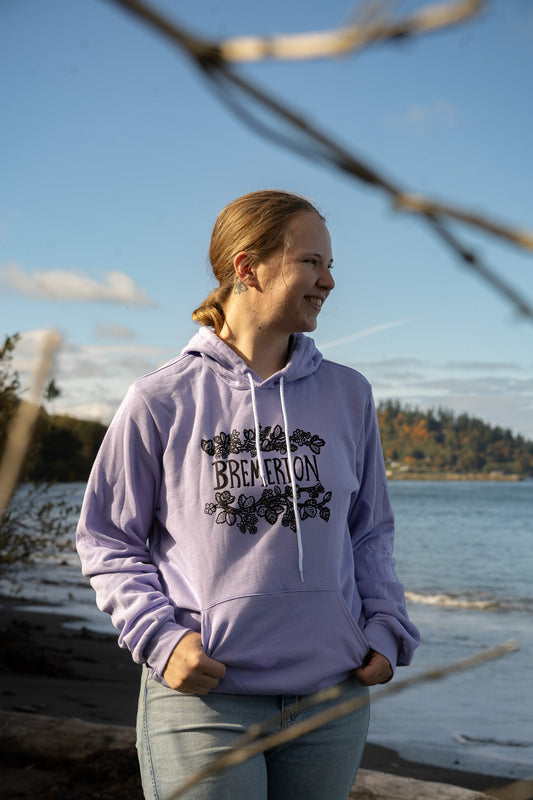 Bremerton Blackberry Hoodie Purple