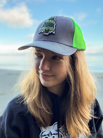 Evergreen Tree - Adams trucker cap