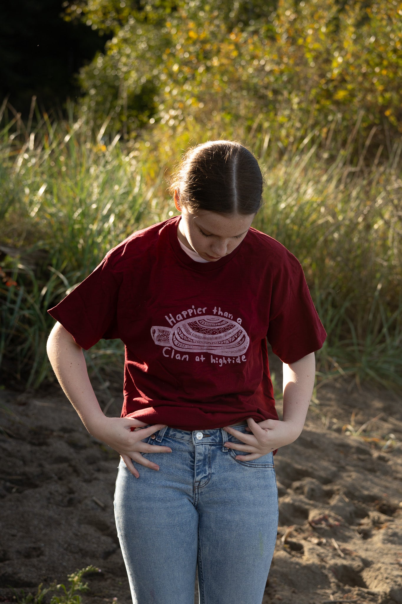 Happier than a Clam at Hightide T-Shirt