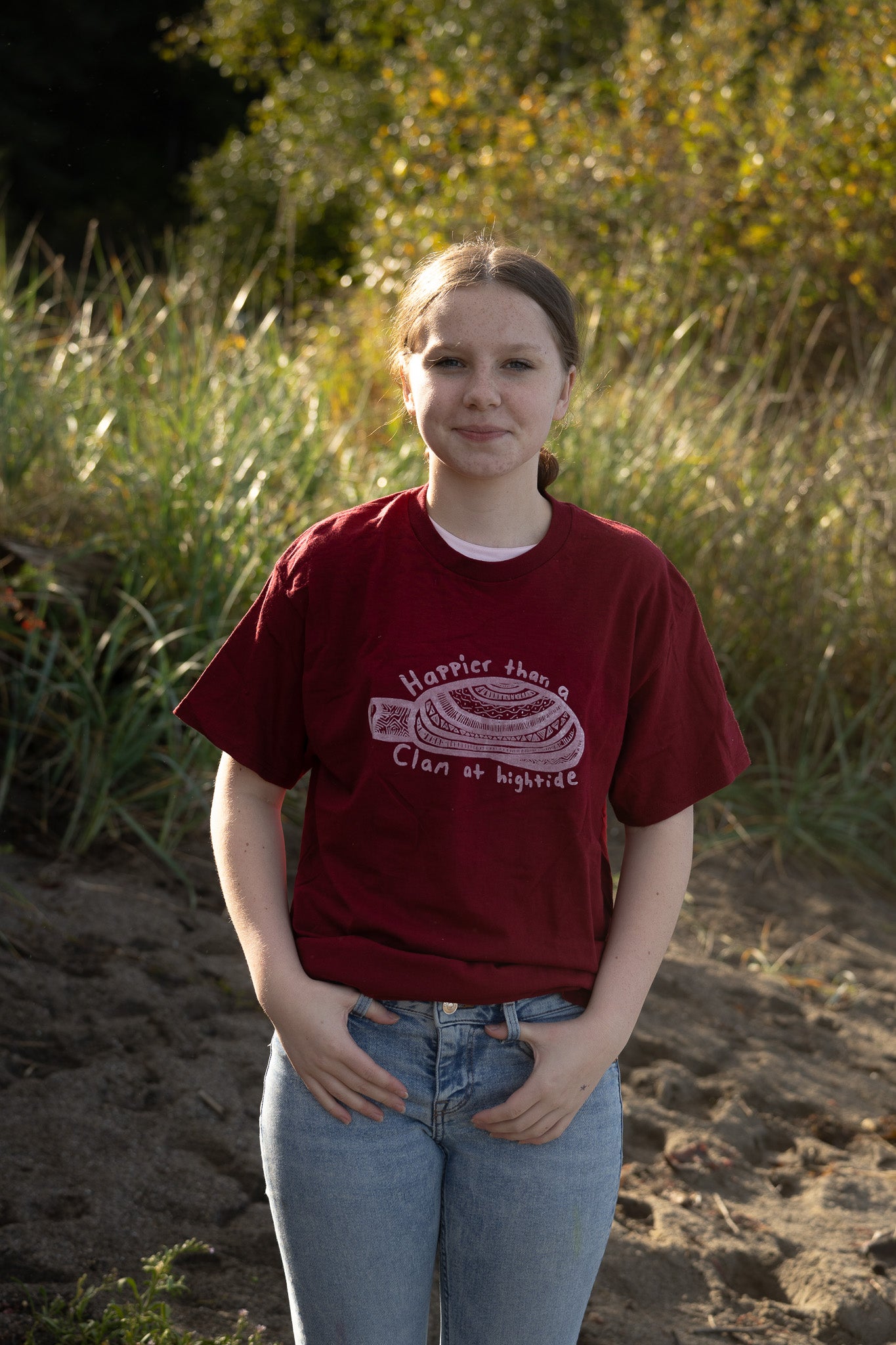 Happier than a Clam at Hightide T-Shirt