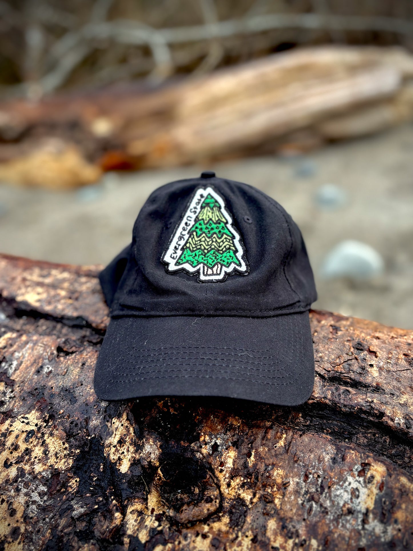 Evergreen Tree Baseball Cap