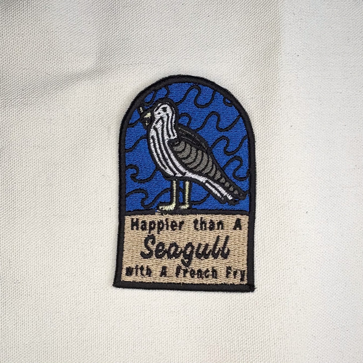 Seagull Embroidered Patch