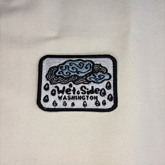 Wet Side WA Embroidered Patch