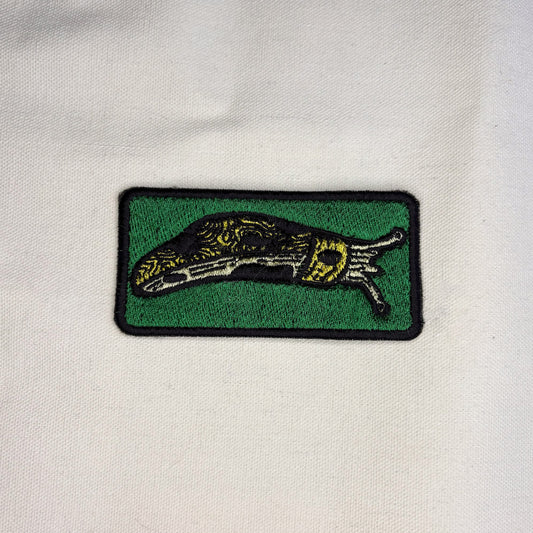 Banana Slug Embroidered Patch