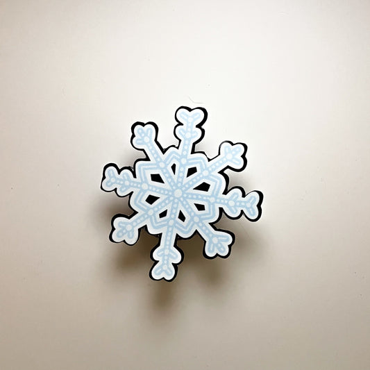 Snow Flake Sticker/Magnet