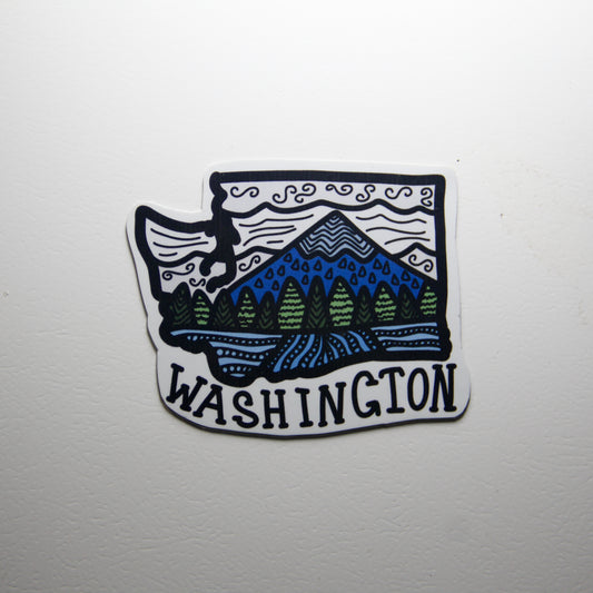 Washington Mountain Magnet