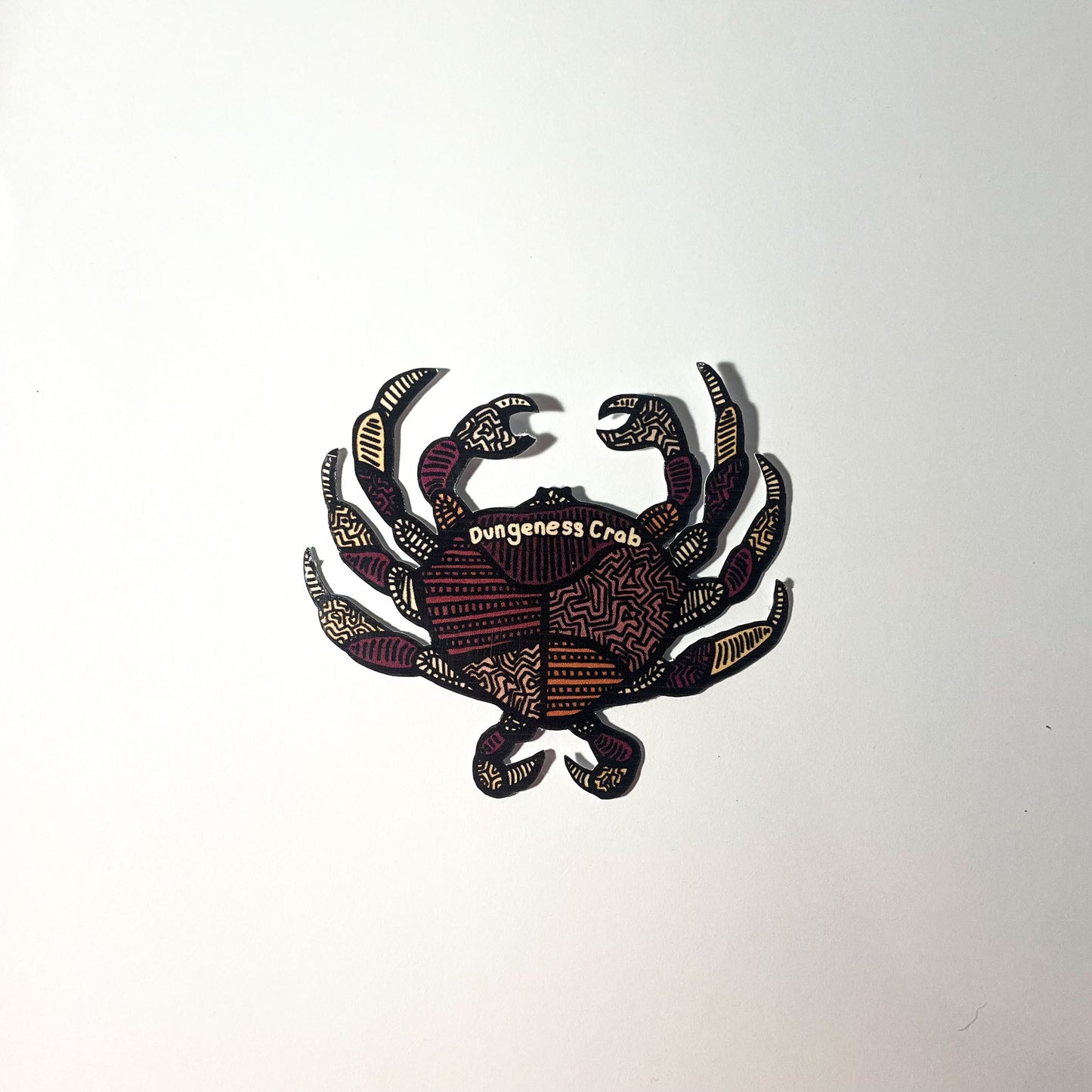 Dungeness Crab Sticker