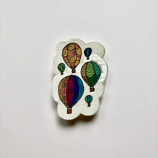 Hot Air Balloons Sticker/Magnets