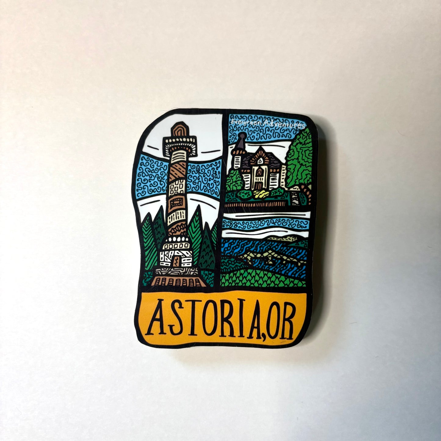 Astoria - Sticker/Magnet