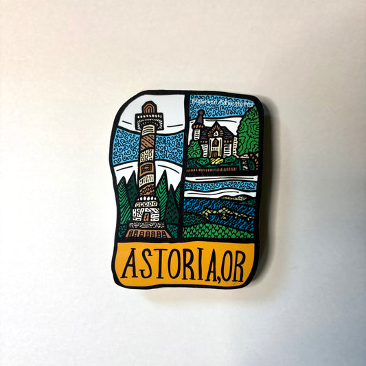 Astoria - Sticker/Magnet