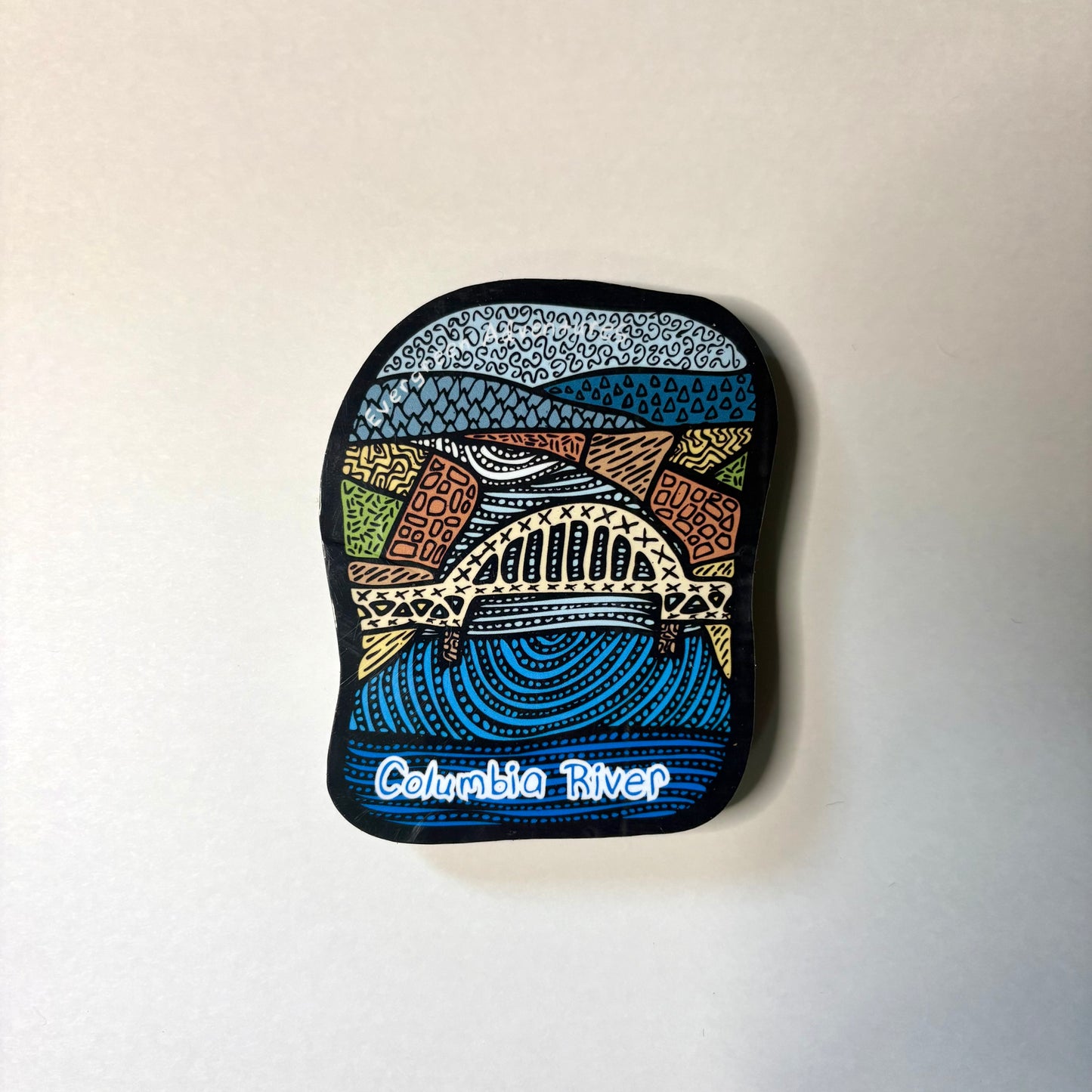 Columbia River - Sticker/Magnet