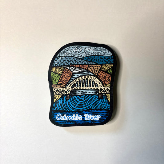 Columbia River - Sticker/Magnet