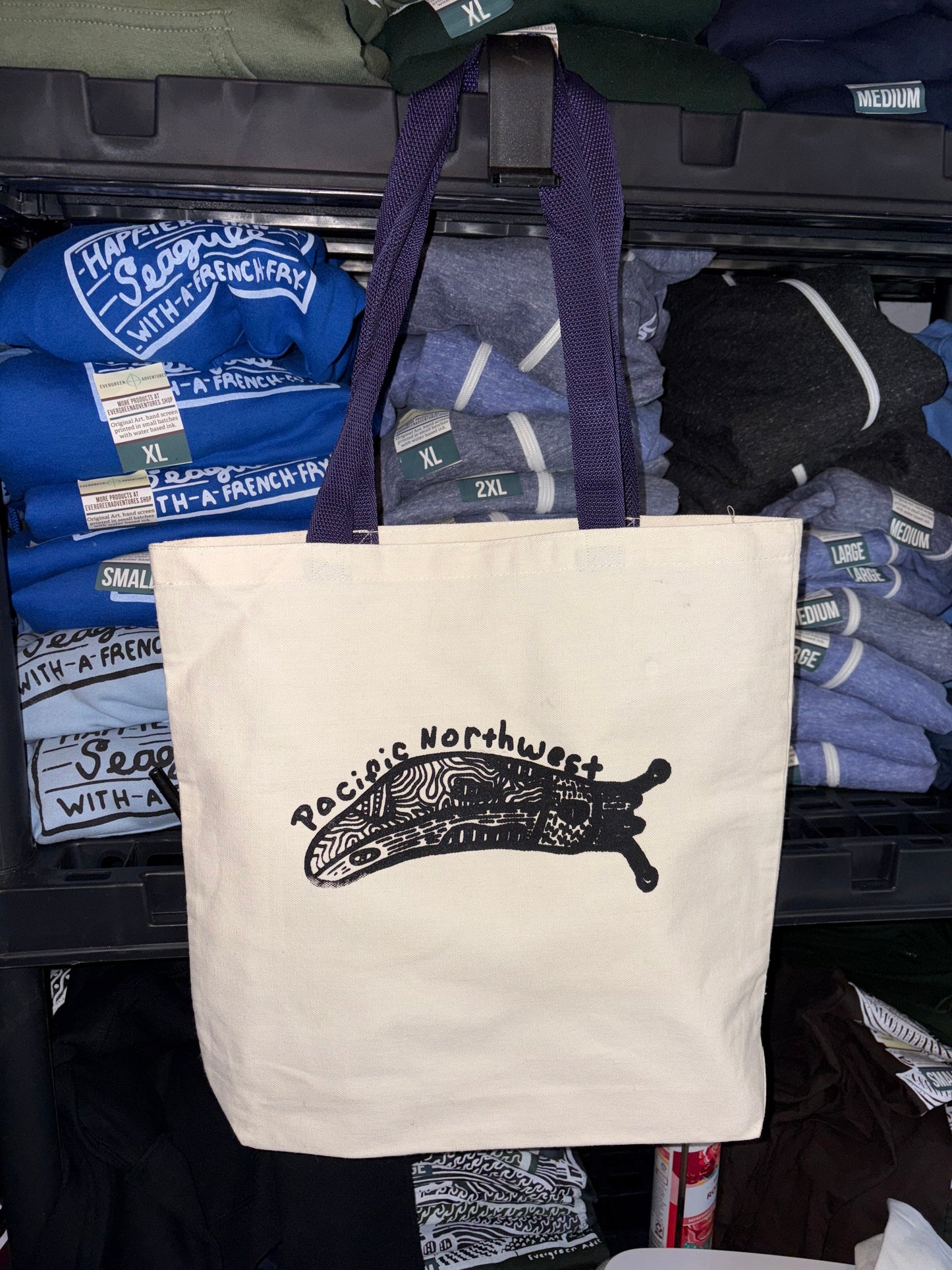 Imperfect Banana Slug Tote Bag