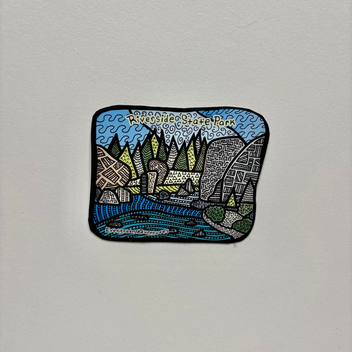 Riverside State Park - Sticker/Magnet