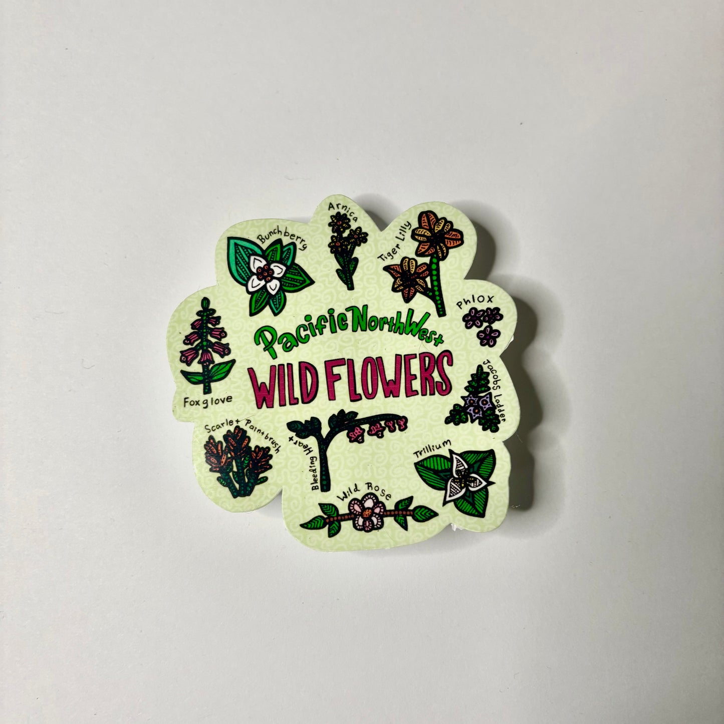 PNW Wild Flowers - Stickers/Magnets