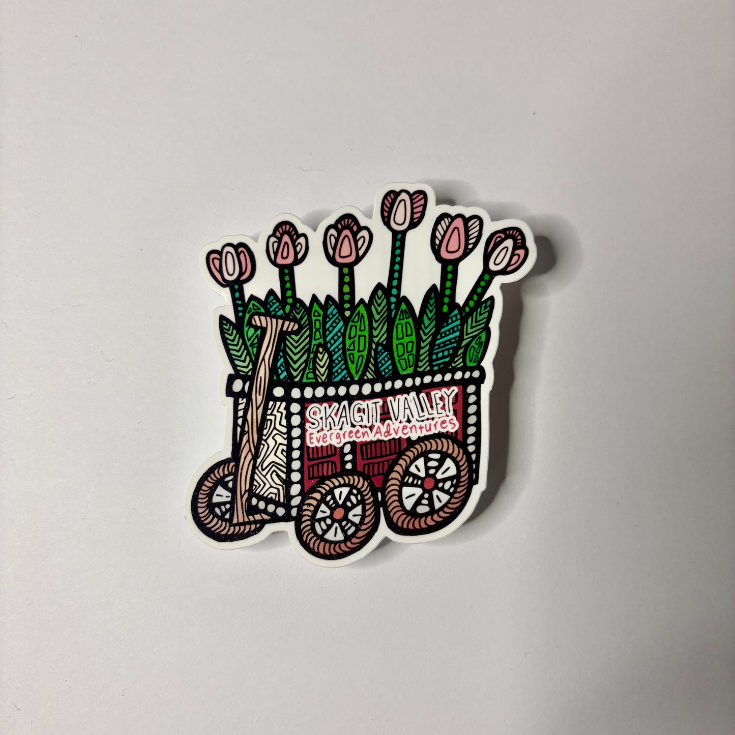 Skagit Valley Tulips - Sticker/Magnet
