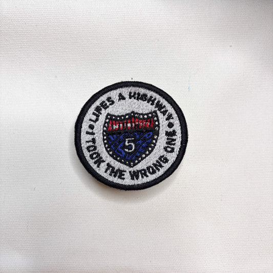 Life's a Highway - Embroidered Patch